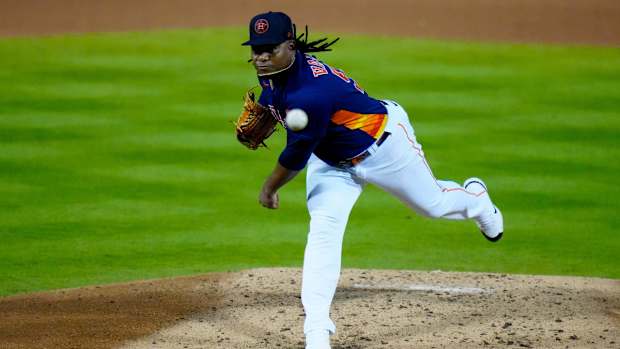 Framber Valdez Spring Training Opening Day Houston Astros